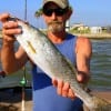 Splendora angler Jimmy Hall caught this 24 inch speck on live shad