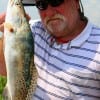 Steve Stucky of Dayton TX nabbed this nice trout while fishing a live finger mullet