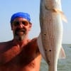 Todd Elliott of Poolesville MD took this 26 inch slot red on a finger mullet