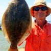 Woodville TX angler Gary Ryherd nabbed this nice flounder on a finger mullet