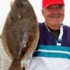 Adrian Gurganis of Tyler TX nabbed this nice flounder after fishing with finger mullet