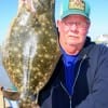 Coldspring TX angler Jim Hosea nabbed this really nice flounder while fishing a finger mullet
