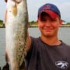 Dan Holland of Porter TX took this nice speck on a finger mullet