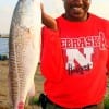 Glen Jackson of Houston took this nice 29inch Tagger Bull Red while fishing cut piggy-perch