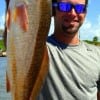 Jeff Ashen of Big Sandy TX took this 27 inch slot red on cut mullet