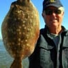 Jerry Gore of Silsbee TX nabbed this nice flounder on a finger mullet