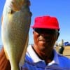 Jessie Owens of Houston knows how to catch the BIGG CROAKER as seen here while fishing shrimp
