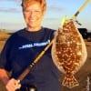 Karla Buffalow of Lumberton TX caught her First EVER Flounder fishing with Berkley Gulp