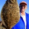 Mel Nagel of Pineland TX landed this HUGE flounder while fishing shrimp