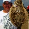 Omar Rodrigues of Houston took this nice flounder on a finger mullet
