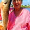 Spring TX anglerette Lucille Harris caught this 25 inch slot red on a finger mullet