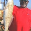 Wayne Ware of Killeen TX with a nice slot red caught on shrimp