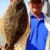 Wilbert Schulv of Houston took this nice flounder on shrimp