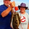 Coldspring TX is where these flounder will be heading with Jim and Janice Hosea caught on Berkley Gulp