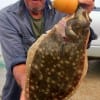 Gilchrist TX angler Bobby Goodman nailed this nice 21 inch flounder while fishing a finger mullet