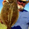 Gilchrist TX angler Capt Jack fished Berkley Gulp to nab this nice flounder