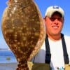 Justin Paden of Pearland TX nabbed this nice flounder while wade-fishing Rollover Bay with Berkley Gulp