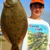 Nick Bristow of Houston nabbed this really nice flatfish while fishing Berkley Gulp