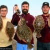 This is what a SADDLE BLANKET flounder looks like betwixt regualr flounder of 15 to 18 inches as the Richardsons agree with Jordan Shuler
