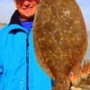 Tom Turner of Alvin TX took this nice flatfish on a frozen shad