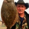 Billy Ray Hyman of New Waverly TX nabbed this nice flounder on a finger mullet