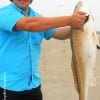 Crosby TX angler Sam Fowler nabbed his very first Bull Red- a 35 incher- while fishing with shrimp