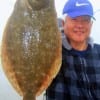Kil Yoo of Dallas caught this 21 inch doormat flounder on a finger mullet