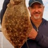 Ron Foster of Mesquite TX nabbed this nice 21 inch doormat flounder on a Zoom soft plastic