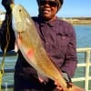 Kathryn Robinson of Houston took this 30 inch Bull Red on shrimp