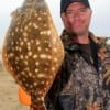 Billy Richardson of Friendswood TX nabbed this nice flounder on shrimp