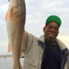 David Parrish of Houston caught this 27 inch slot red on shrimp