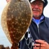 Galveston angler Rick Talley took this nice flounder on Berkley Gulp