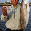 Houston angler Robert Aguirrie nailed this 27 inch mega-speck on a T-28 MirOlure