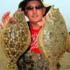Matt Hutton of Kingwood TX fished Pumpkinseed Berkley Gulp to fetch these two nice flounder