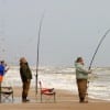 Surf Anglers braving the weather