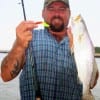 Winnie TX angler Donnie Lucier landed this 19 inch speck while fishing a soft plastic