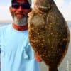 Alton Thorpe of Conroe TX took this really nice 20inch flounder on a finger mullet