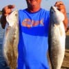 Felix Barker of Koontze TX fished hard and soft plastics for these nice specks