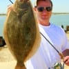 Kevin Allen of Spring TX took this nice flounder on a soft plastic -chicken on a chain- MirrOlure
