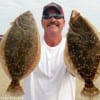 Mike Thereel of Point Blank fished finger mullet for these nice flounder