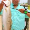 Ron Corona of Dayton fished a T-28 to catch and release this 25inch- 6.5 lb speck