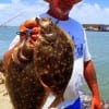 Capt Jack of Rollover worked the -Greedy Hole- with berkley Gulp to land these nice flatfish