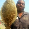 Cherridy Hector of Houston took this nice flounder while fishing live shrimp