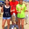 Father and Daughters- The Suarez Familia of Pasadena TX had great fun at Rollover today catching drum and Gafftop