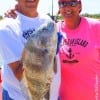 Galveston Islanders Ken and Vicky Forgrave had fun catching supper at Rollover Pass today