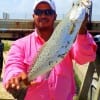 Houstonian Robert Aqurrie nabbed this nice 23inch speck while fishing soft plastic