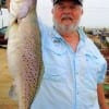 Katy TX angler Ron Henry only caught one fish today but what a fish it was, a speckled trout of 30 plus inches weighing an estimated 9 lbs after pictures Ron quickly released the egg laden trophy