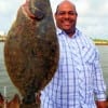 Niko Frazer of Houston nabbed this nice 19inch flatfish he took on a Berkley Gulp