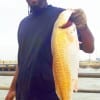 Pedro Willis has a tale to tell- He originally hooked but lost this redfish then hooked it again on another rig and recovered his lost gear in doing so- AWESOME