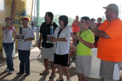 Crab Dish Contest winners: 1st Place-Howards Seafood, 2nd Place-La Playita Restaurant, 3rd Place-Stingaree Restaurant